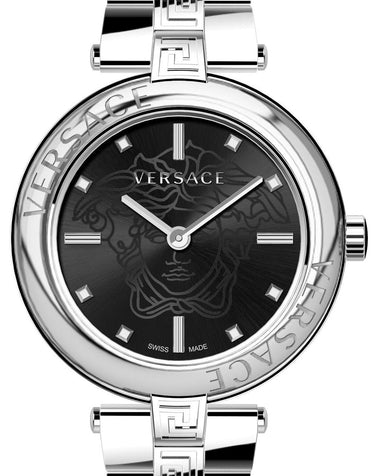 Versace Damen Armbanduhr NEW LADY 38 mm Armband Edelstahl VE2J005 21